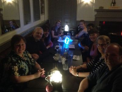 View Relaxing after a busy day.